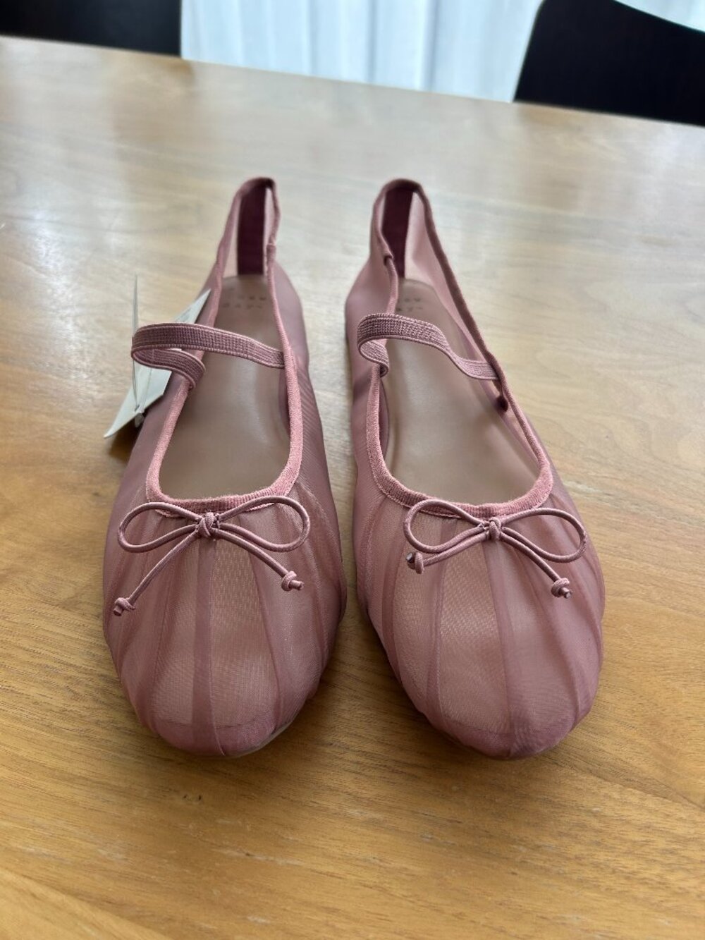 A New Day Memory Foam Mesh Ballet Flats